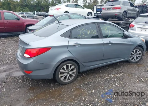 2017 Hyundai Accent Value Edition z USA, uszkodzony, nr VIN KMHCT4AE9HU373687